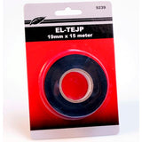 Electrical tape Black 15m x 19mm | Strong and Flexible Insulation Tape