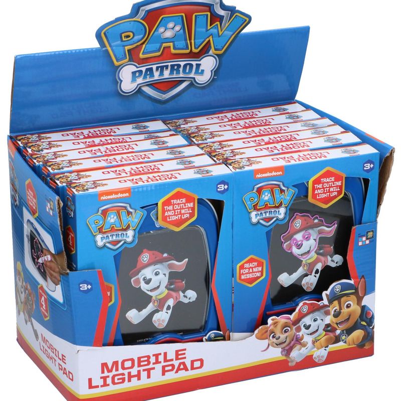 Glow Pad Paw Patrol Mobile Light Board | Magic Drawing Board