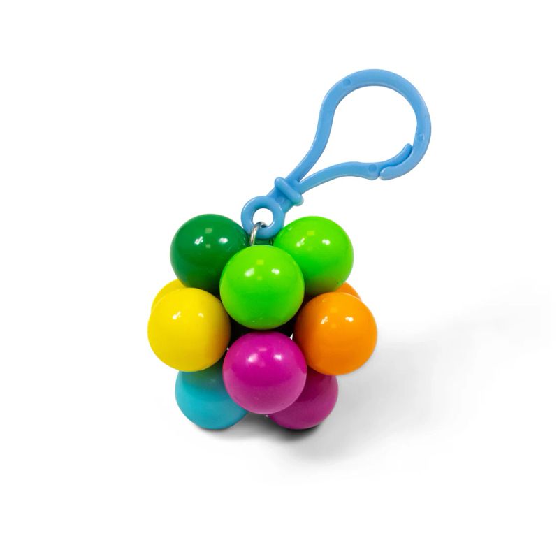 Atomic fidget ball keyring - Stressleke nøkkelring