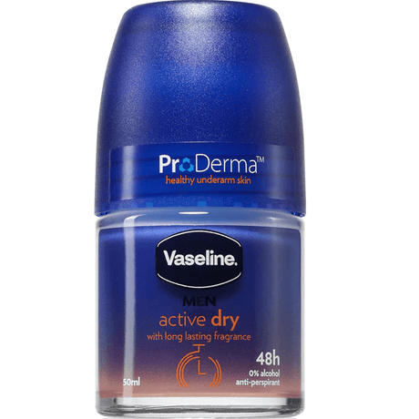 Vaseline Men Active Fresh Roll - On Deo 50ml