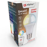 Alpina WiFi Smart E27 LED 9W Warm/Cold White | Adjustable