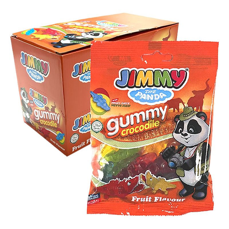 Jimmy the Panda Wine gum Crocodiles 80g