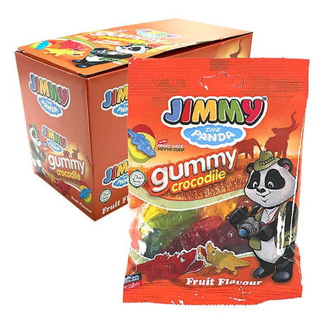 Jimmy the Panda Vingummi Krokodiller 80g