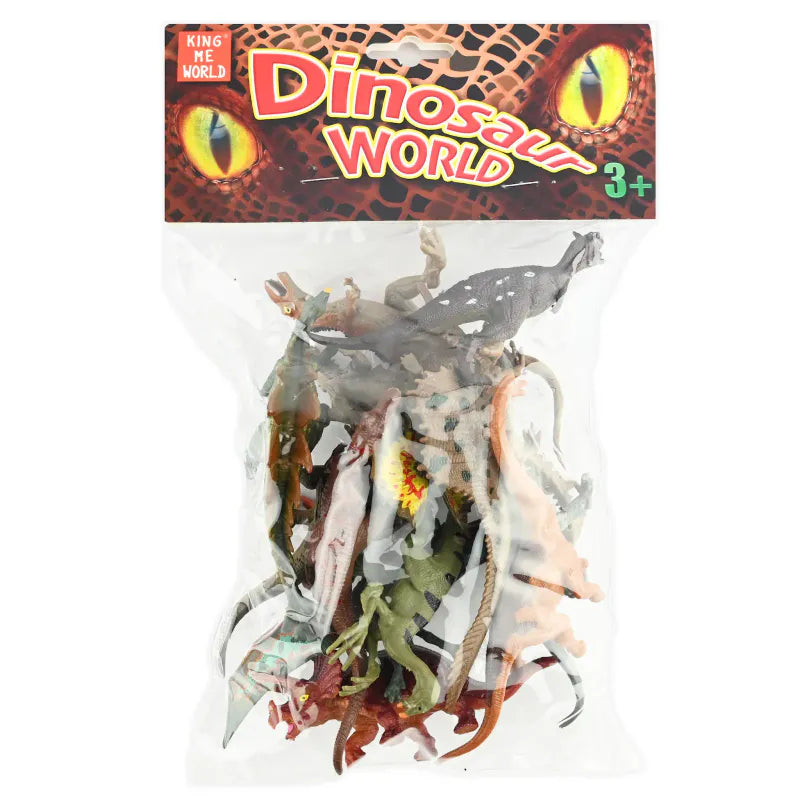 Dinosaur Set 12pcs 13cm | Dinosaur figures in bag