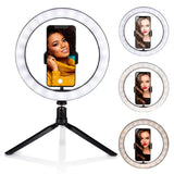 Grundig Selfie Ring Light 25cm | Ringlys med Stativ