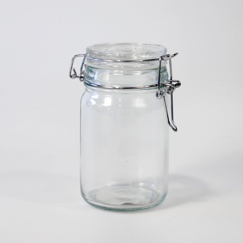 Glasskrukke med lokk 220ml