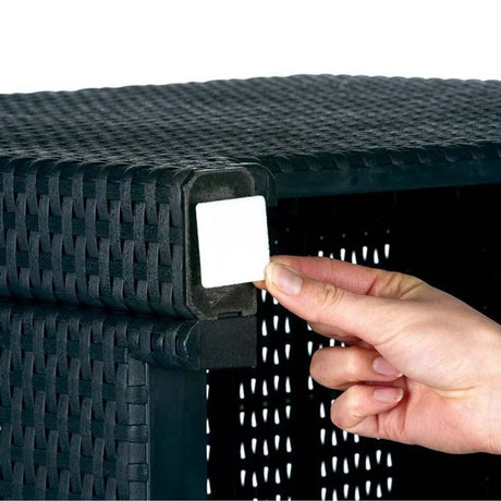 Kinzo Møbelknotter Filt 28 pk | Sort eller Hvit | Gulvbeskytter