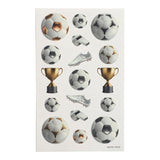 Temporary tattoos | Football theme | 17pcs