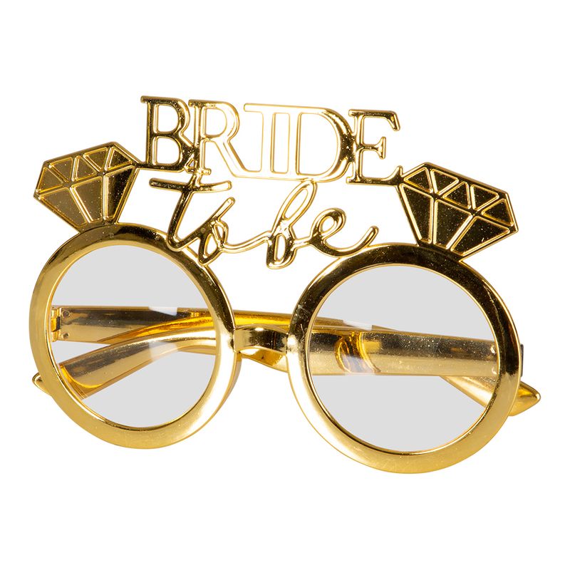 Briller Bride to be gull