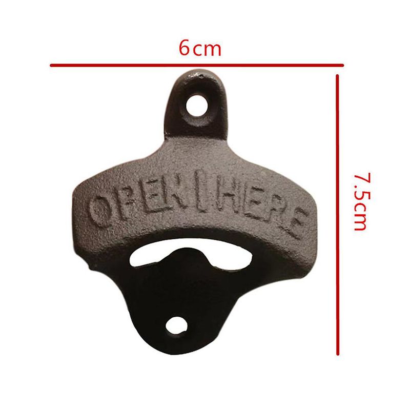 Bottle Opener - Wall Mount - Multiple Colors