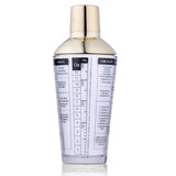 Alpina Glass Cocktail Shaker 480 ml | Gold-colored lid