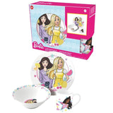 Barbie keramikk - tallerken, bolle og kopp