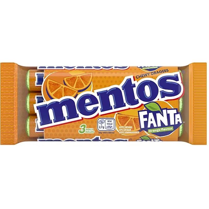 Mentos Fanta 3 rolls