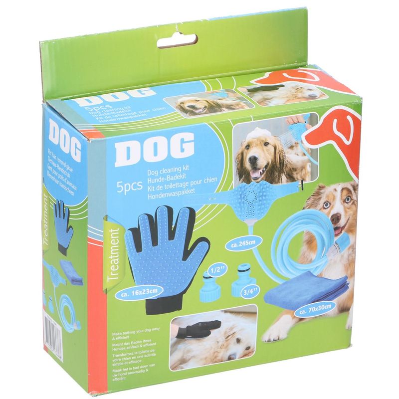 Dog Bath Set - Complete 5-piece Set | Stress-Free Bathing