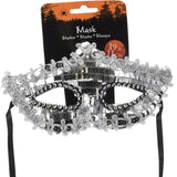Masquerade Mask Silver/Black