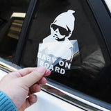 Baby on board sticker 14 x 9cm