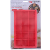 Silicone mold Rectangle from Alpina 14x12x2cm
