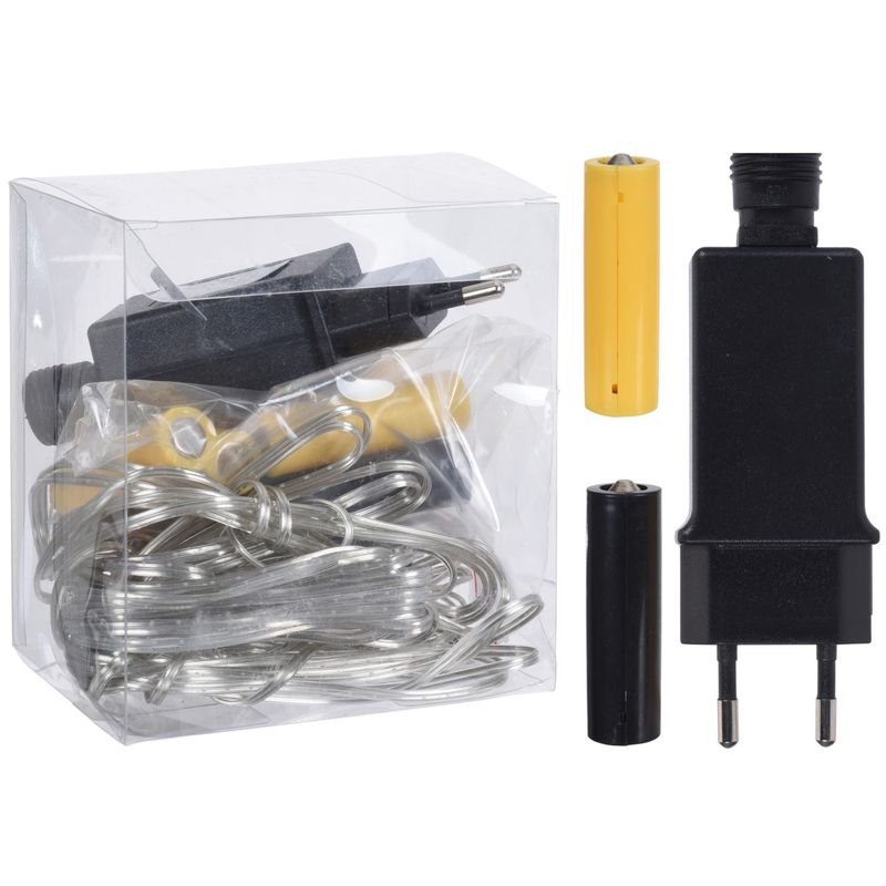 Batteriadapter | Erstatt Batterier med Strømadapter - AA/AAA