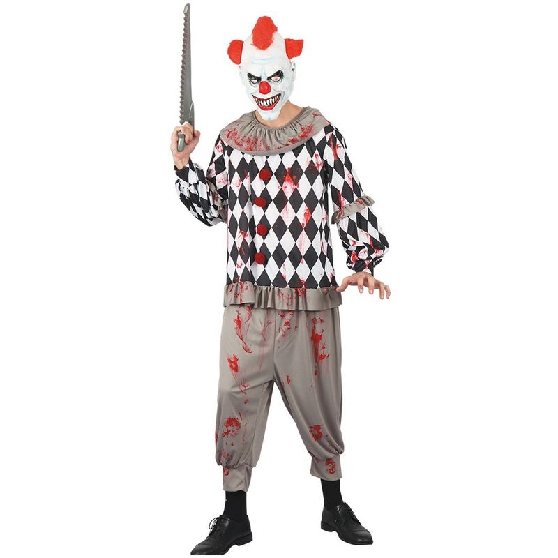Creepy clown costume One size