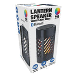 Bluetooth speaker with lantern | RGB light show and flame effect | Portable
