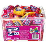 Maoam Bloxx Fruit Caramel 1.32kg | Large pack of 60 packs