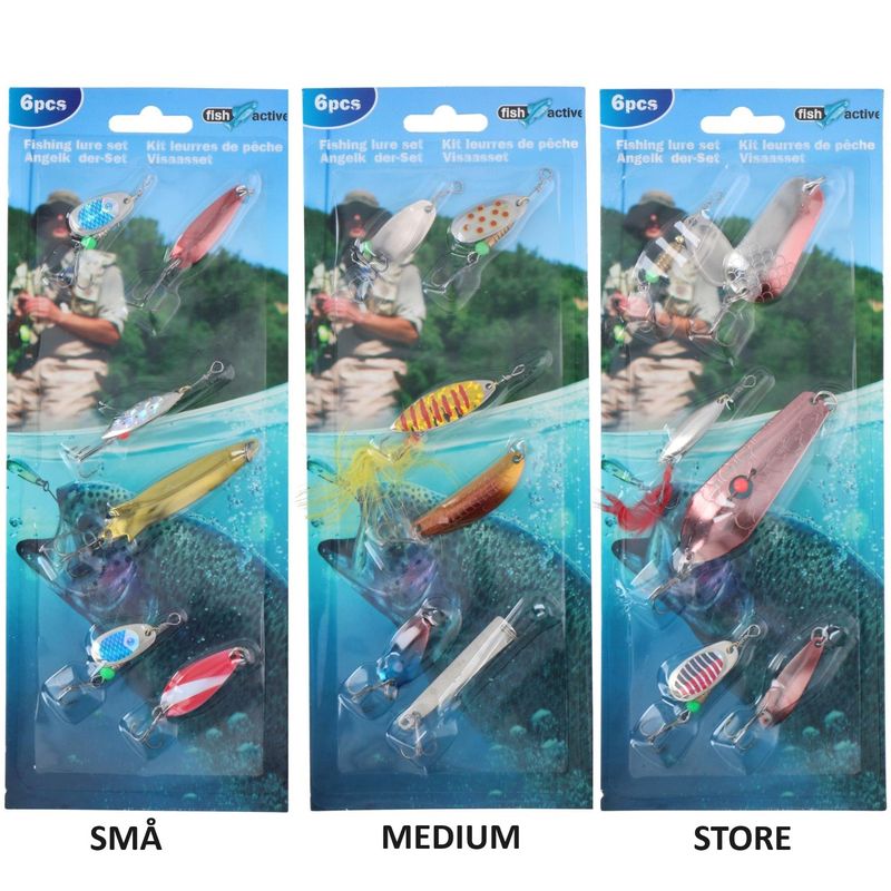 Drain set 6pk | 3 aces | Fish Active