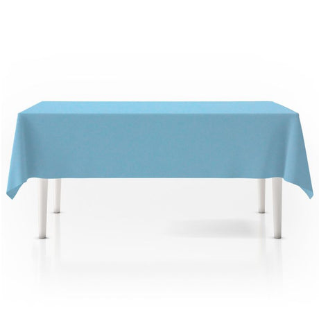 Tablecloth Plastic Light Blue 220x130cm