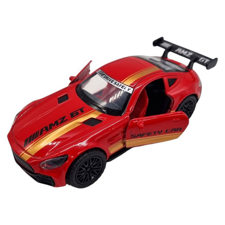 Toy car Sport Metal Pullback 12cm | 2 ass