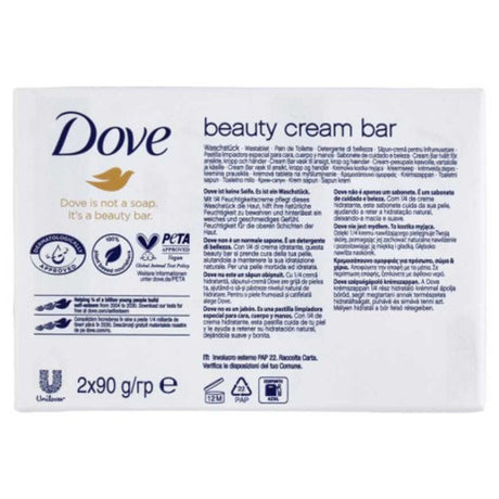 Dove Beauty Cream Bars Original 2x90g | Bar of soap