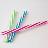 Reusable plastic straws 10pk | Smoothie &amp; popping boba