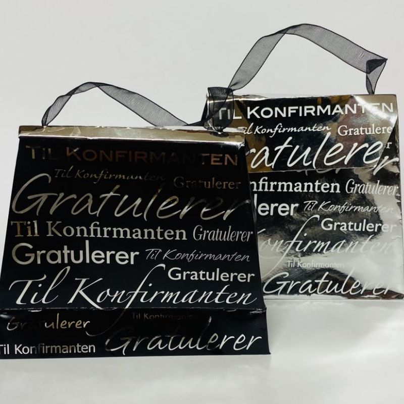 Gavepose Konfirmasjon - To Størrelser