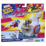 Marvel Stunt Squad Mini Playset - Captain America vs Thanos