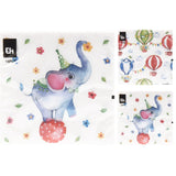 Napkins 16pk 33x33cm Elephant/Balloons