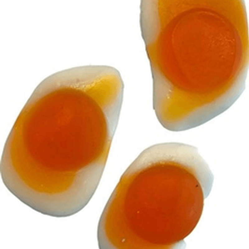 Jellopy Mini Fried Eggs 1kg Large Pack