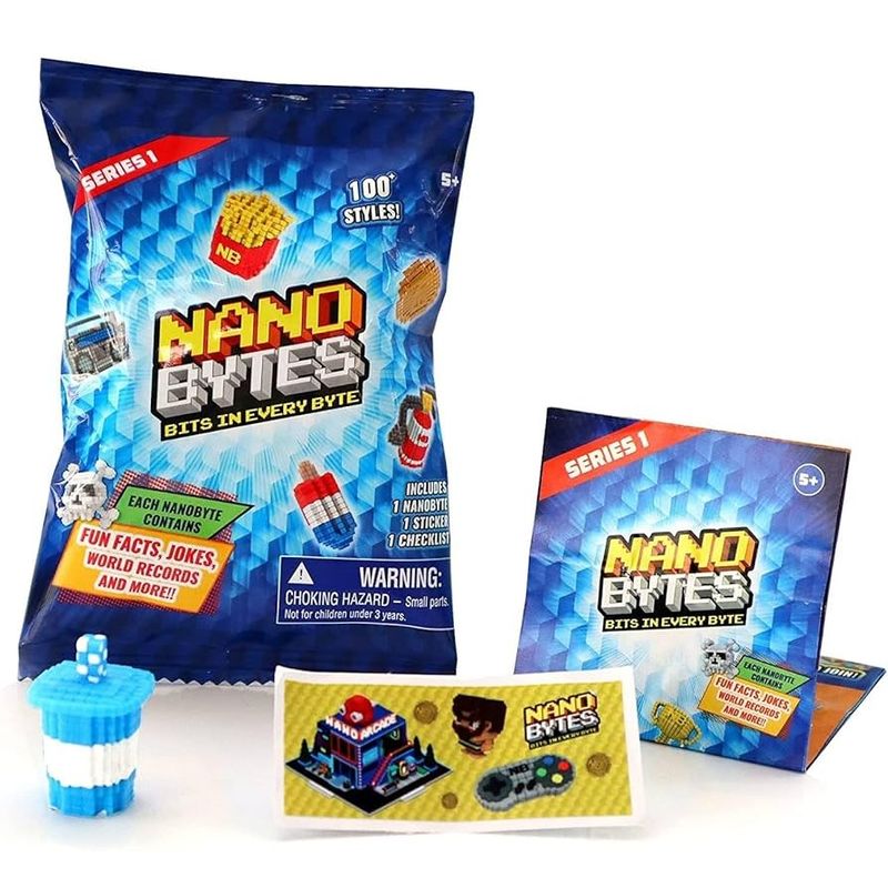 Nanobytes Series 1 surprise bag | Miniature figures and collectible toys