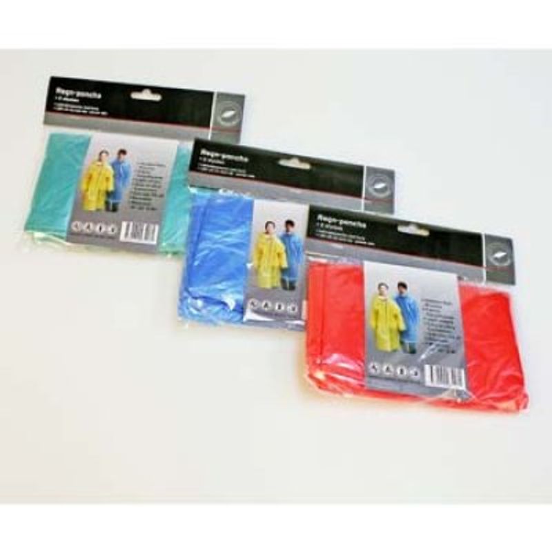 Rain poncho 2pk