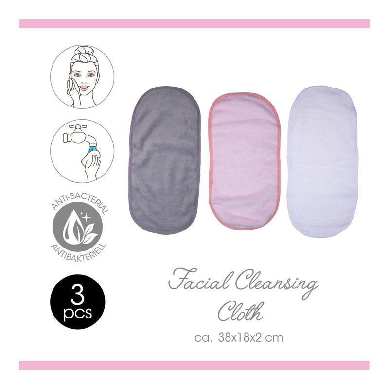 Make-up removal wipes 3pk 38x18cm