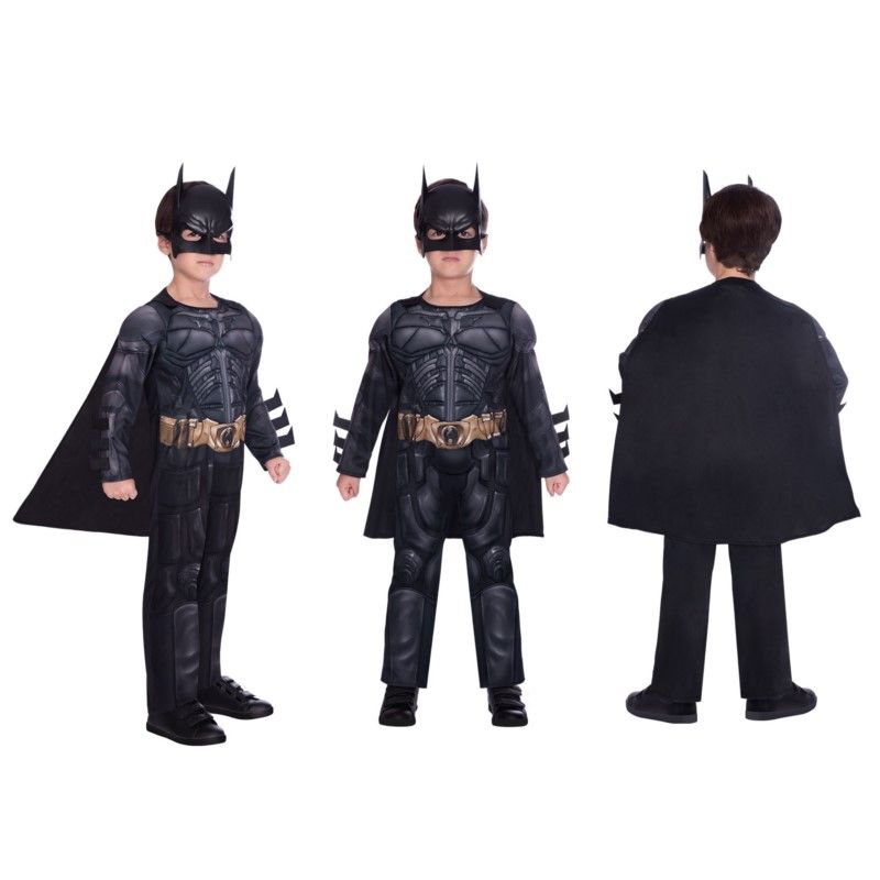 Batman Children's Costume 6 - 8 Years | Superhero Costume