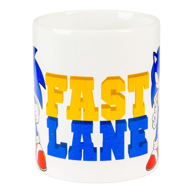 Sonic mug | Fast Lane design | 32 cl ceramic