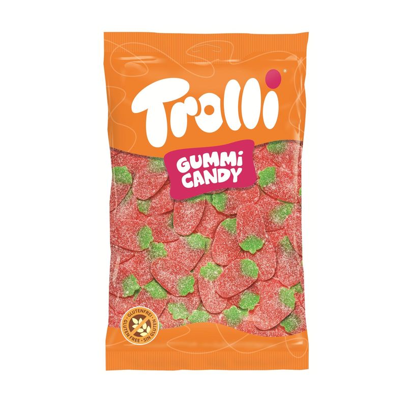 Trolli Sour Strawbies 1kg | Sour Strawberries Wine Gum