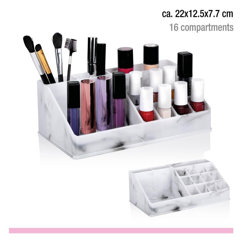 Make Up Organizer 16 Rom | Marmor Design