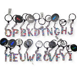 Letter - Keychain With Glass Crystals | Tinka