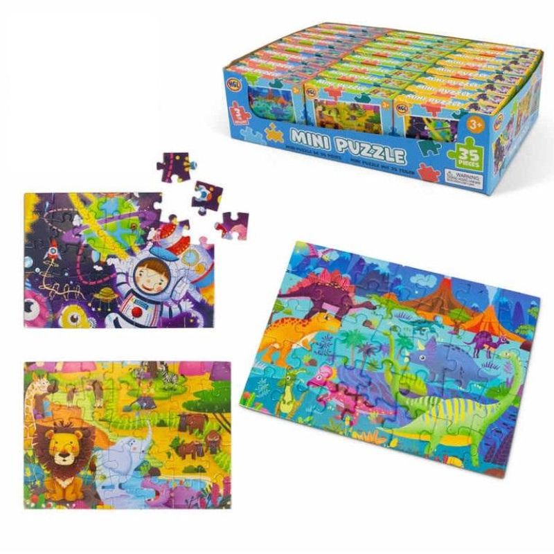 35 - brikkers Lomme - Puslespill - Tre Unike Design | HGL