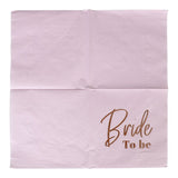 Papirservietter Bride to Be 16stk