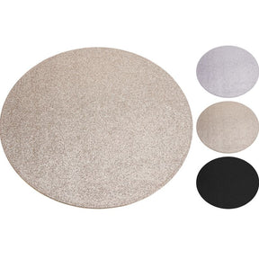 Runde Dekkebrikker med Glitterfinish | 33 cm