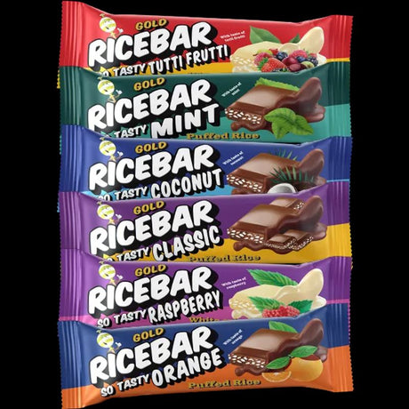 Ricebar So tasty 20g - Flere smaker