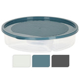 Food Storage Box 2000ml |Round| 5 Compartments