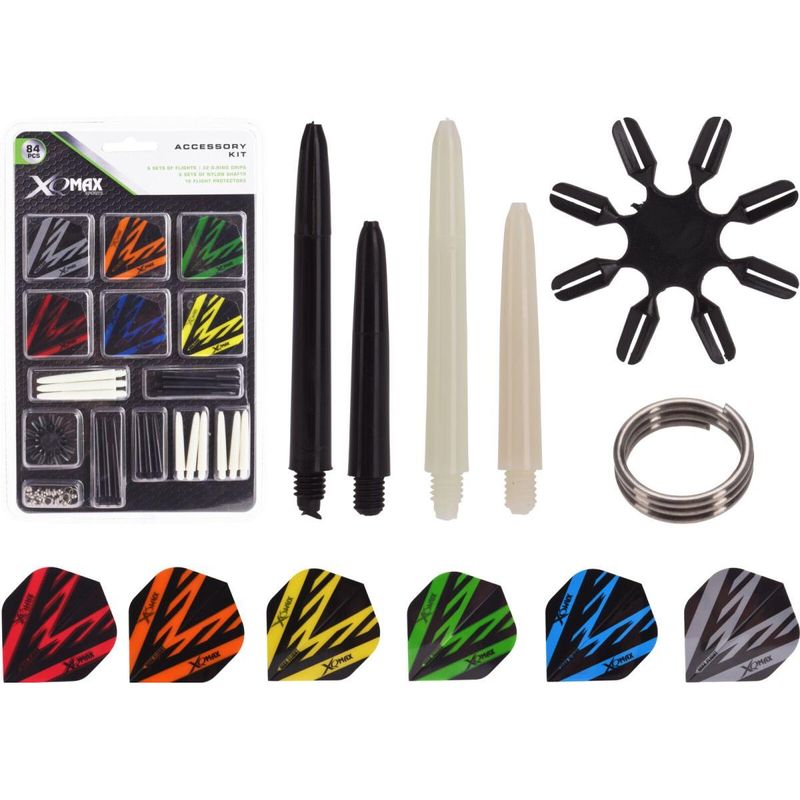 Electronic Dart Accessory Set 84 pieces | XQ Max
