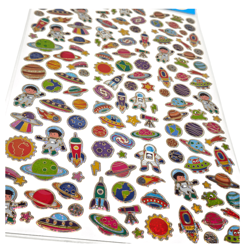 Stickers Universe Shiny 100pcs