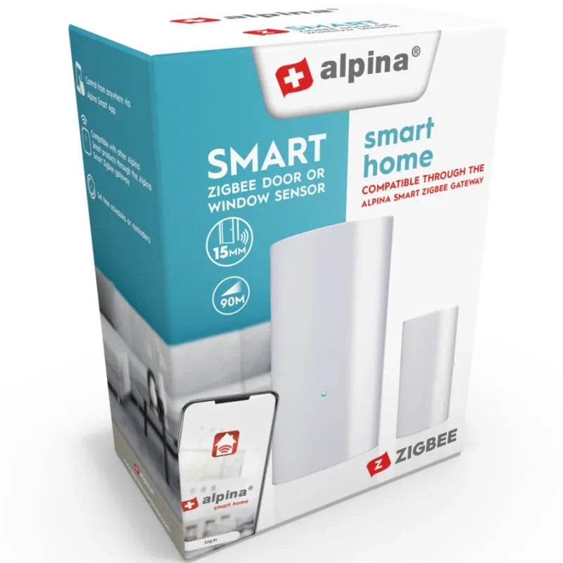 Alpina Zigbee Smart Door Sensor and Window Sensor